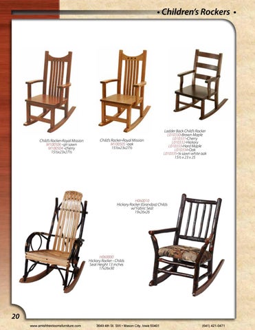 Amish Heirlooms Furniture Superior Woodcrafts 家具目录 2018 第 20 页