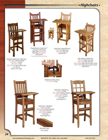 Amish Heirlooms Furniture Superior Woodcrafts 家具目录 2018 第 24 页