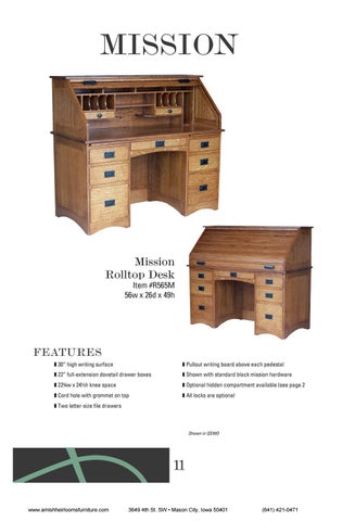 Amish Heirlooms Furniture E&I Woodworking 家具目录 2018 第 13 页