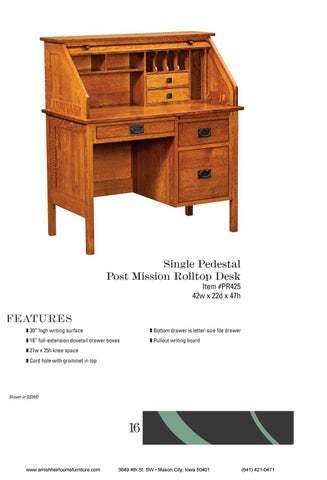 Amish Heirlooms Furniture E&I Woodworking 家具目录 2018 第 18 页