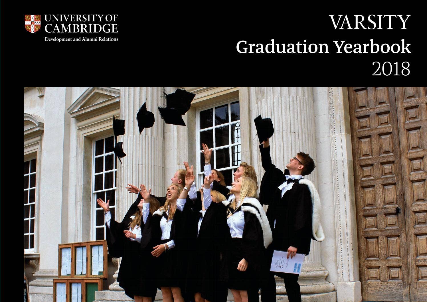 University of Cambridge Varsity Graduation Yearbook 2018 by Varsity  Publications Ltd - Issuu