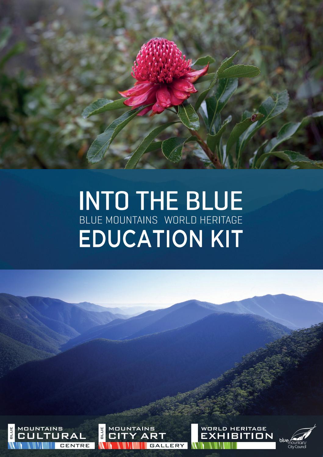 World Heritage Into the Blue Education Kit by Blue Mountains Cultural