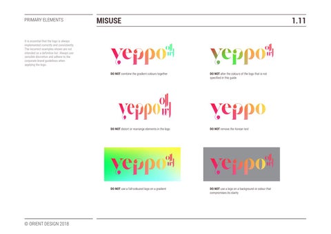 YEPPO Brand 指南 第 12 页