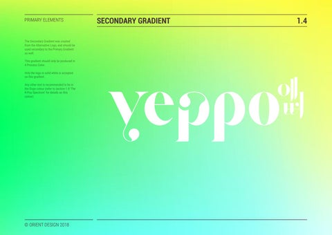 YEPPO Brand 指南 第 6 页