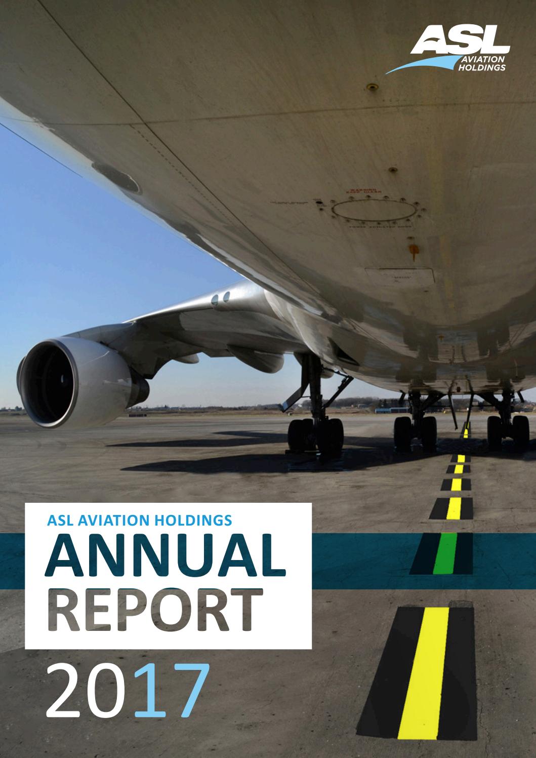 ASL Aviation Annual Report 2017 by ASL Aviation Holdings Issuu