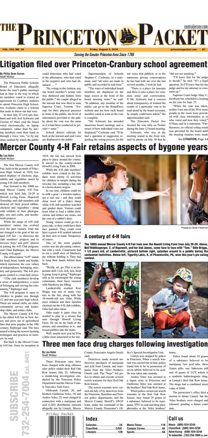 20180803 The Princeton Packet by NEWSPAPERS Issuu