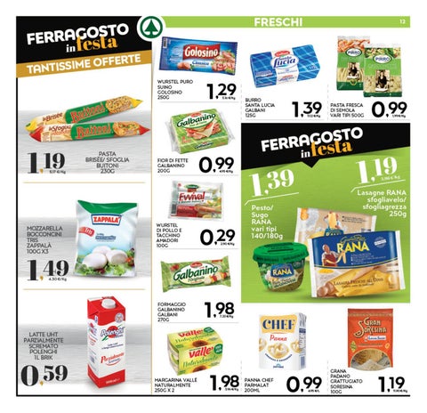 Oggiweb Srl 家具目录 · FERRAGOSTO IN FESTA 第 12 页