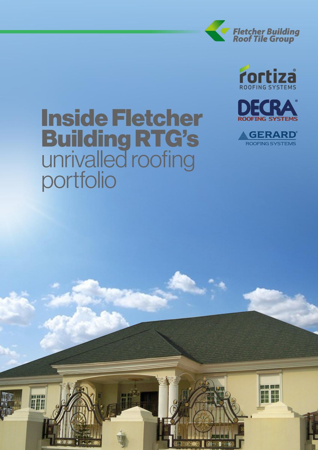 Fletcher Building RTG Brochure 2018 by Construction Global Issuu