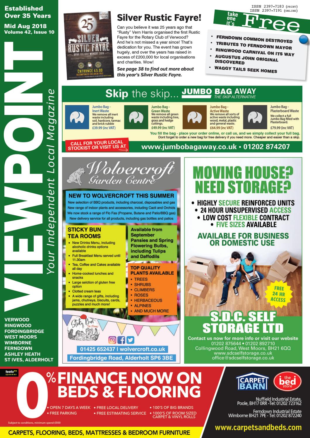 Viewpoint August 2018 By Mags4dorset Issuu