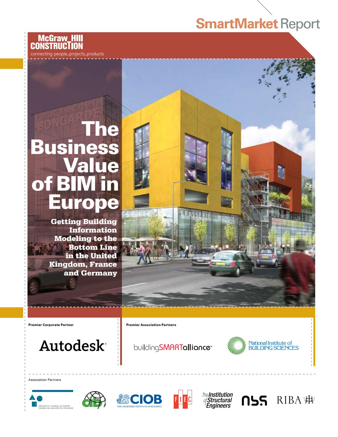 The Business Value of BIM in Europe by Iftikhar ISMAIL BSc (Hons) MSc ...
