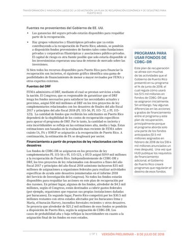 Un Plan de Recuperación Económica y de Desastres para Puerto Rico ...