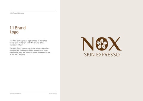 NOX Skin Expresso Brand 指南 第 3 页