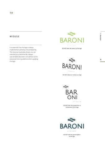 Baroni Brand 指南 第 8 页