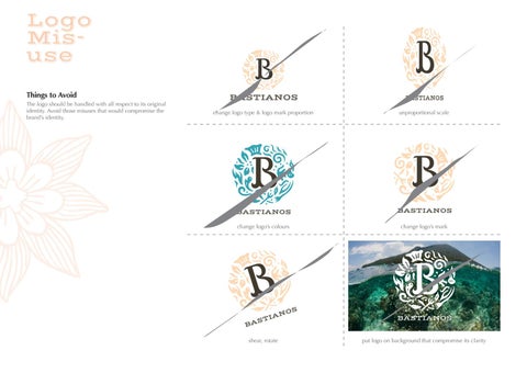Bastianos Brand 指南 第 8 页