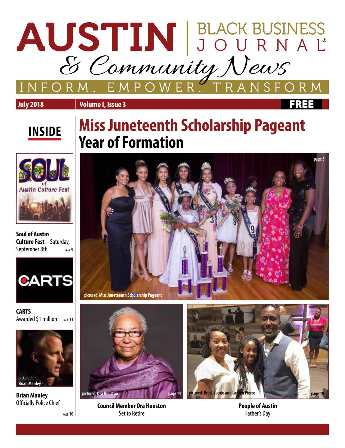 Austin Black Business Journal & Community News Magazine July 2018 by