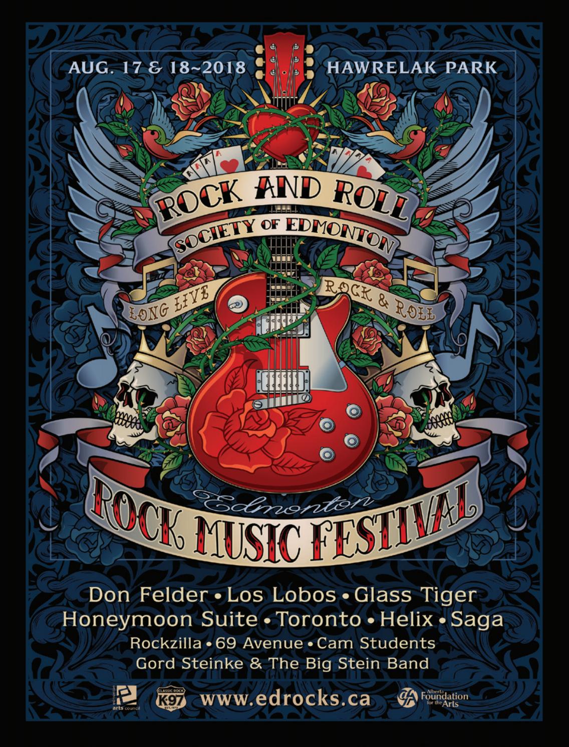 Edmonton Rock Music Festival 2018 by T8N Magazine Issuu