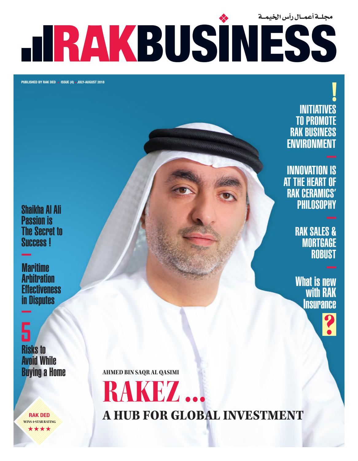 RAK Business July-August 2018 by New Generation Media - Issuu