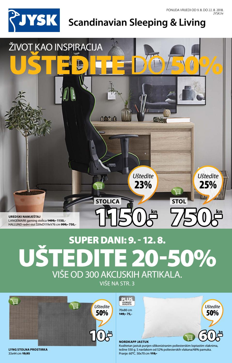 JYSK Hrvatska katalog od 09.22.08.2018. by Catalog.hr Issuu