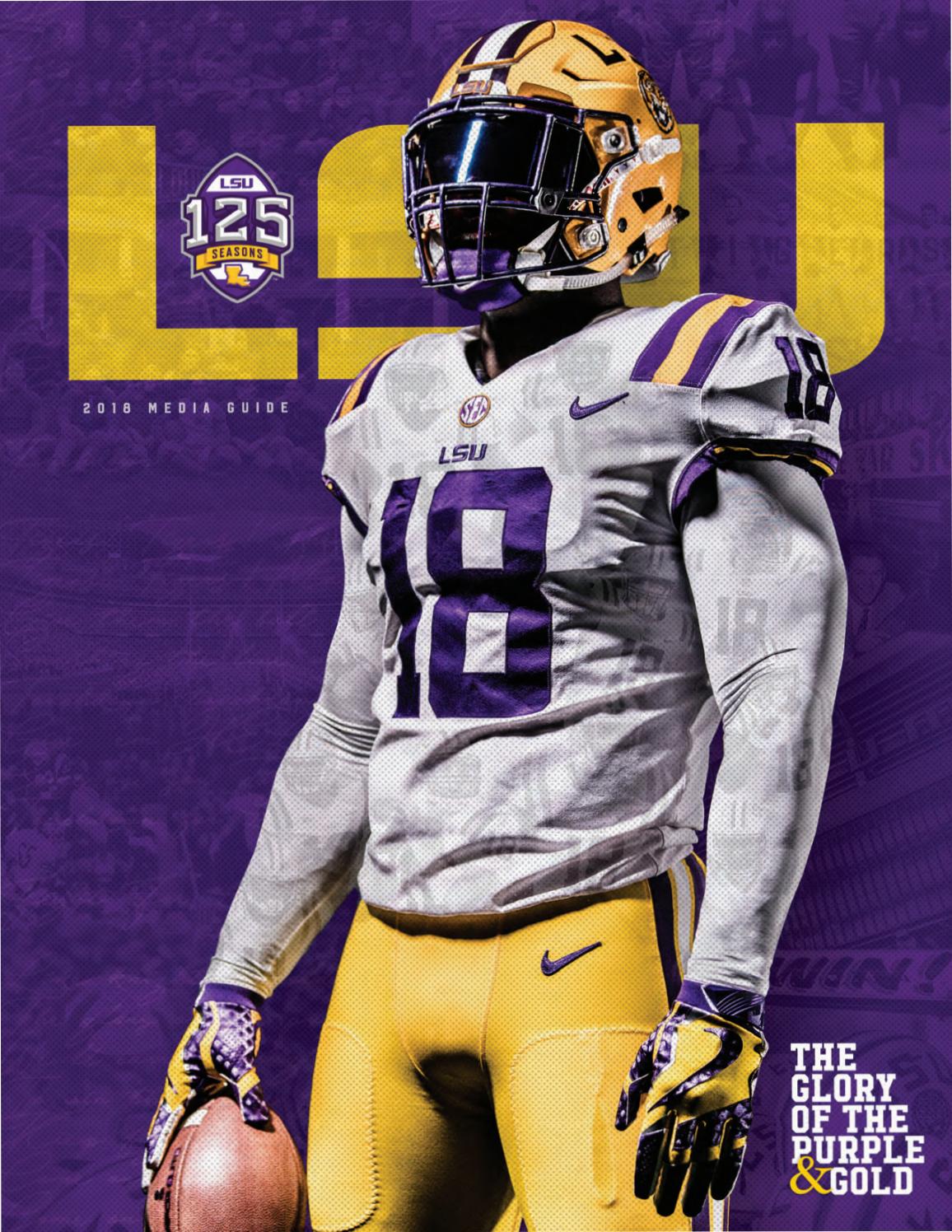 2018 LSU Football Media Guide By LSU Athletics Issuu