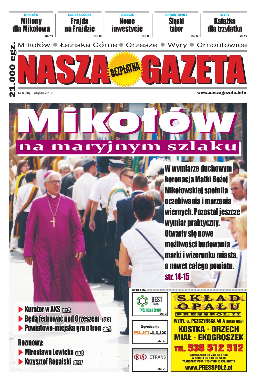 Nasza Gazeta Nr 78 82018 By F Press Issuu