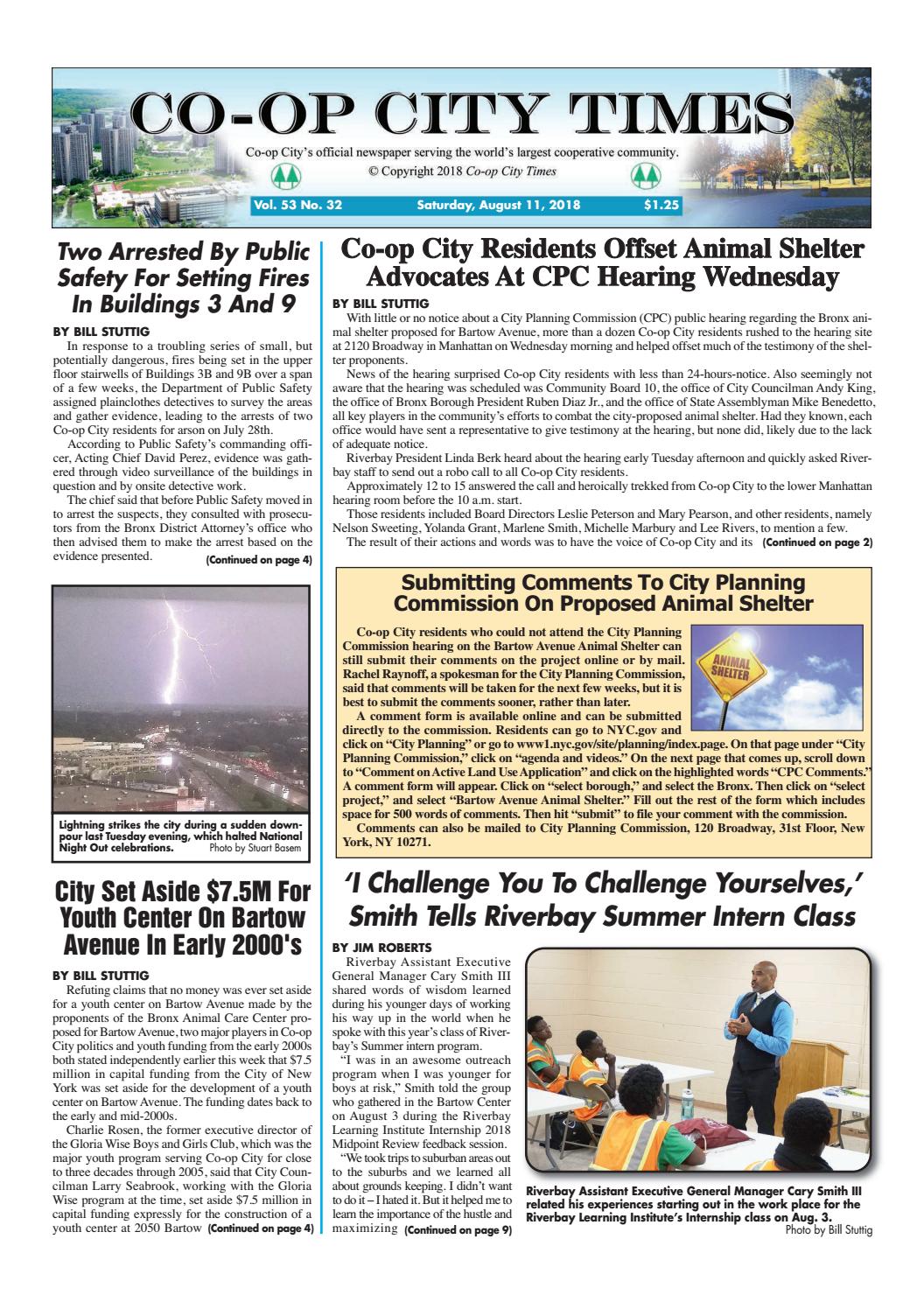 Co-op City Times 08/11/18 by Co-op City Times - Issuu