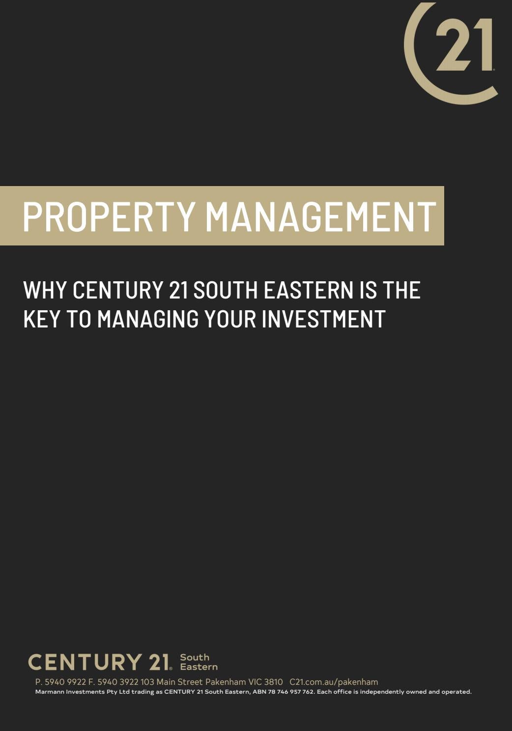 C21 South Eastern Property Management by remagazines Issuu