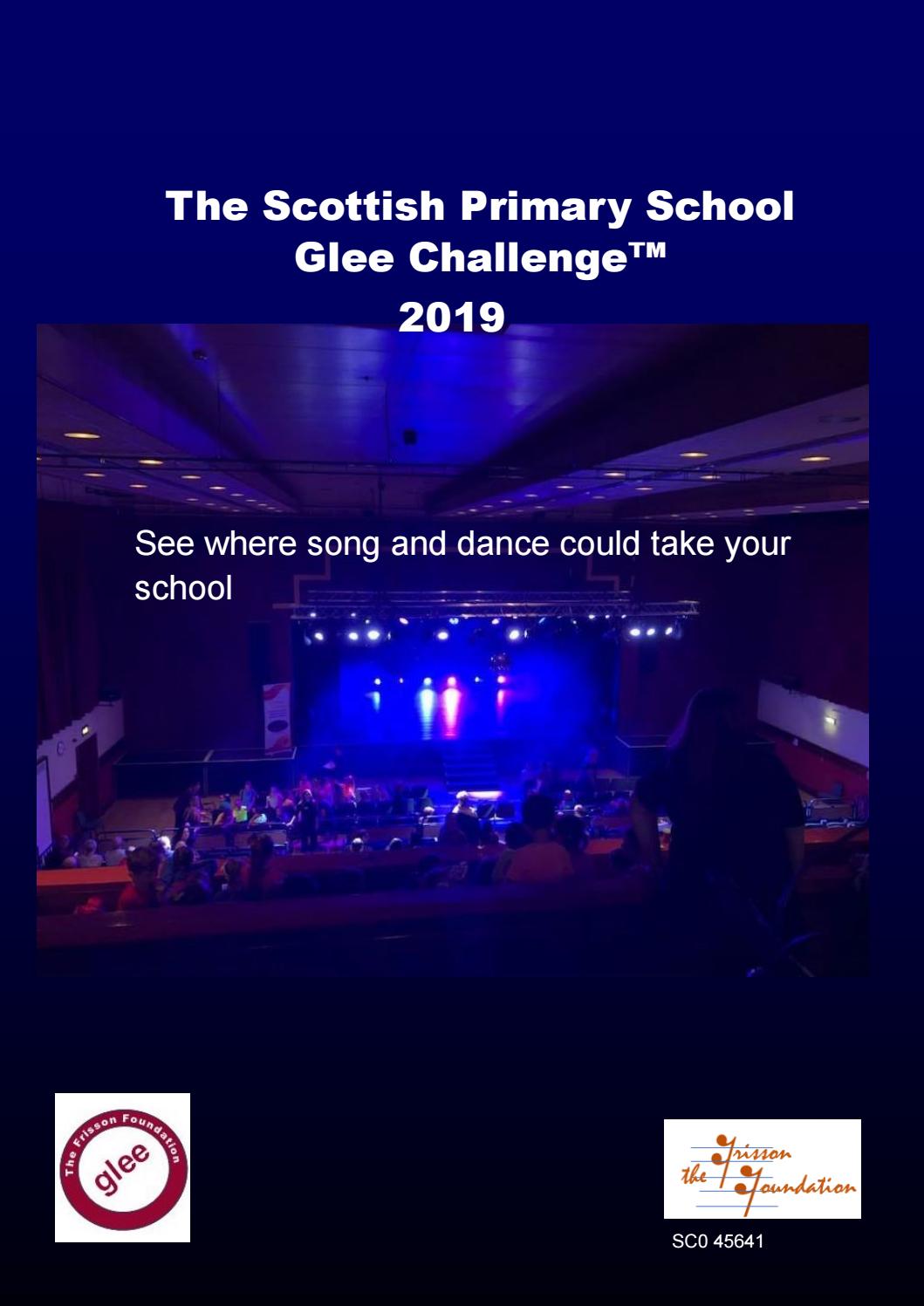 The Scottish Primary School Glee Challenge 2019 By Bill Breckenridge