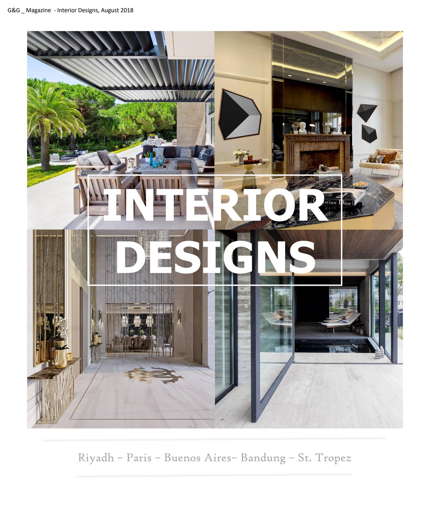 Interior Designs - August 2018 by G&G _ Magazine - Issuu