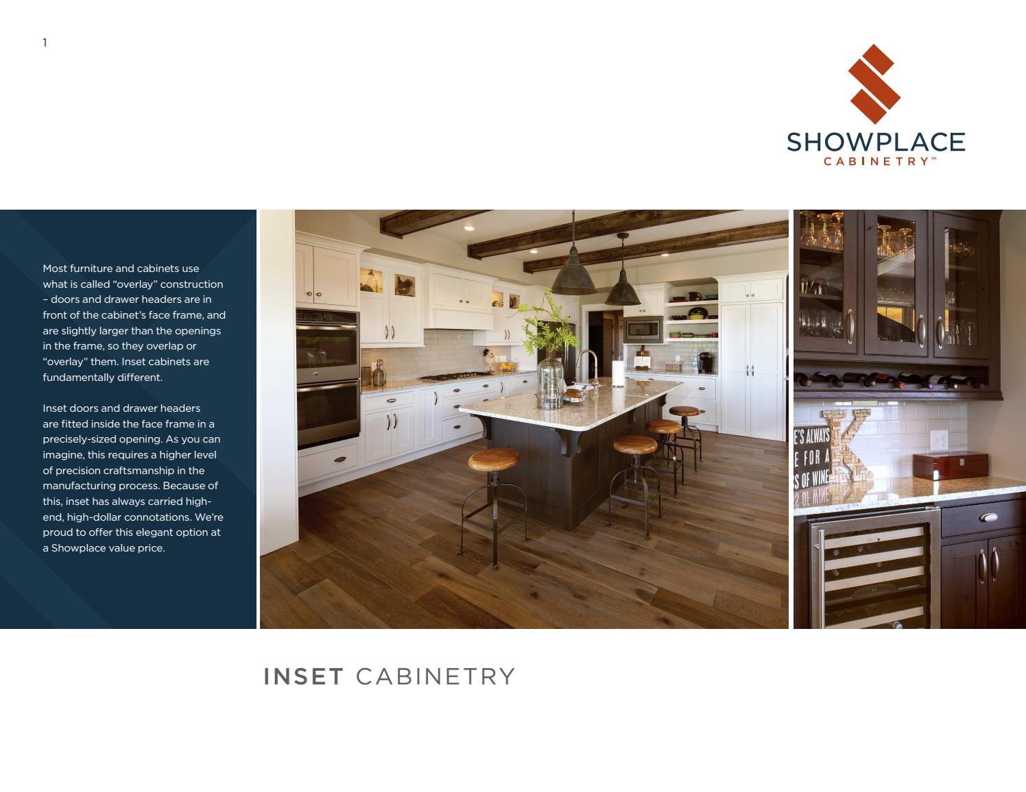 Showplace Inset Cabinetry by Showplace Cabinetry - Issuu