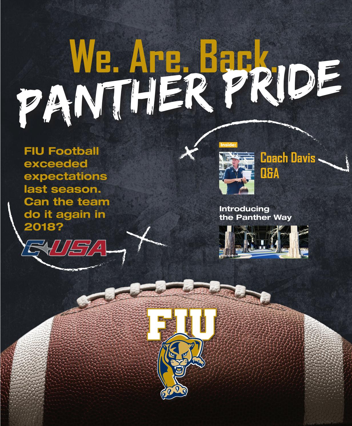 FIU Football Fall 2018 by FIU Issuu