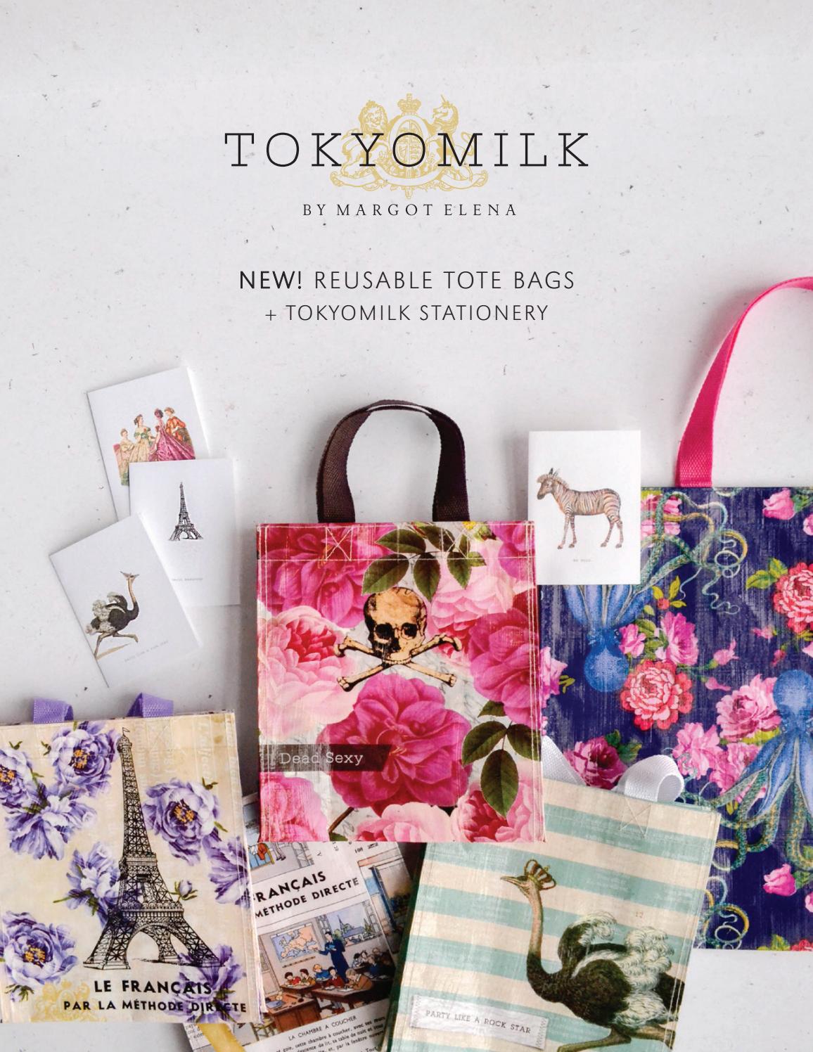 Introducing NEW TokyoMilk Totes Stationery Reference Book by Margot