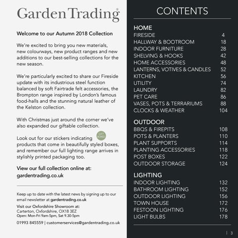Garden Trading AW18 灯饰产品集 第 3 页
