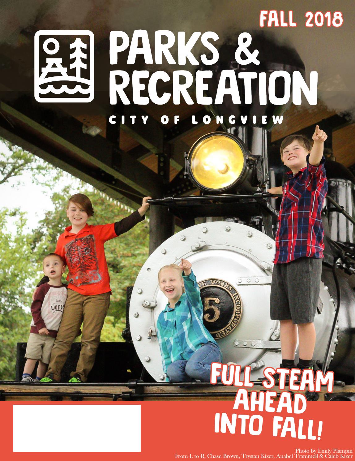 Fall 2018 Recreation Brochure by longviewrec Issuu