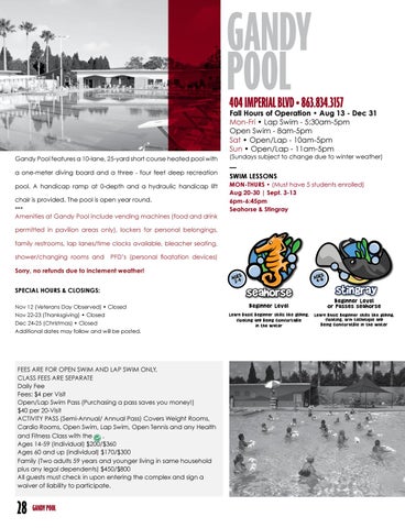 Fall 2018 Playmaker By City Of Lakeland Issuu
