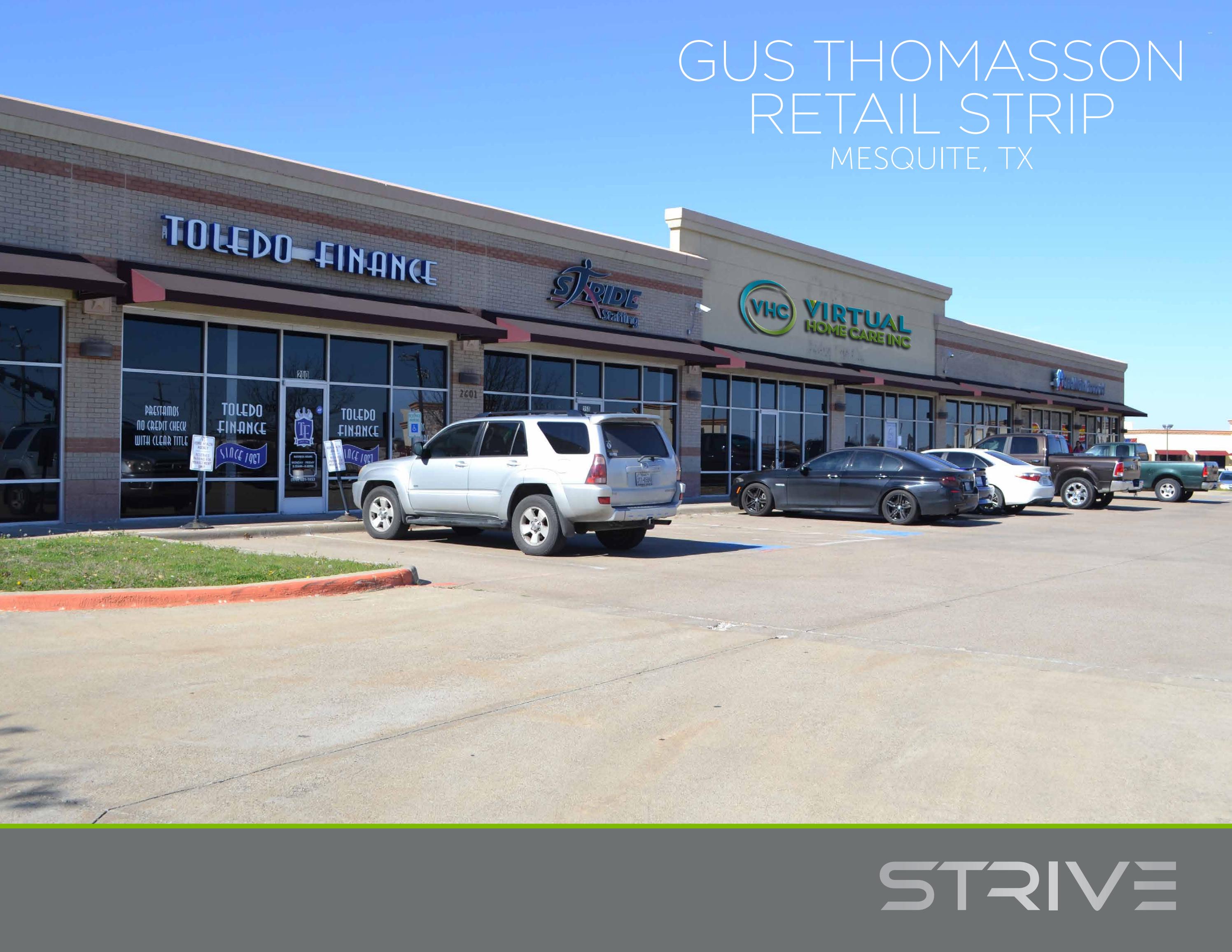 Gus Thomasson Retail Strip Mesquite, TX by STRIVE Issuu