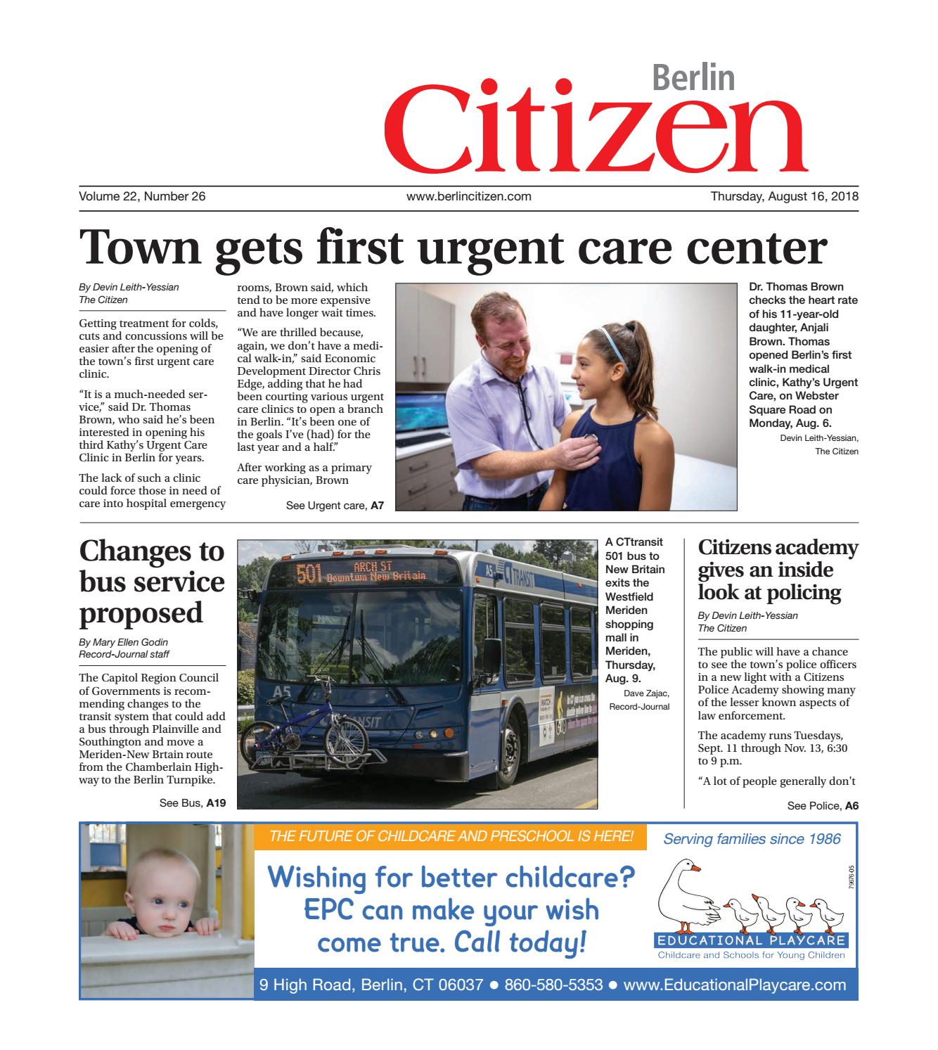 Berlin Citizen Aug 16 2018 By Ryan Millner Issuu