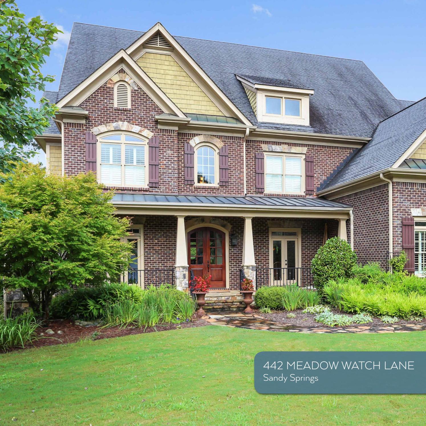 442 Meadow Watch Lane by Harry Norman Buckhead NW Office Issuu