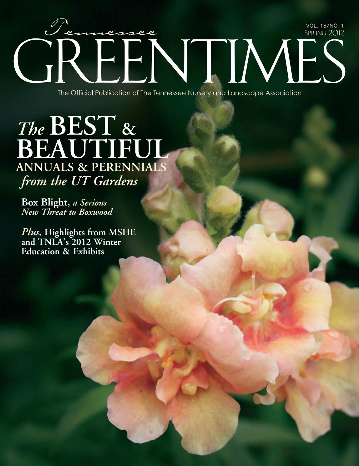 Tennessee Greentimes Spring 2012 By Leadingedgepubs Issuu<script async src=