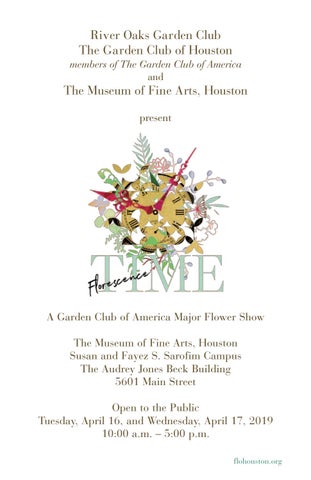 Florescence TIME Exhibitor's 指南 第 3 页
