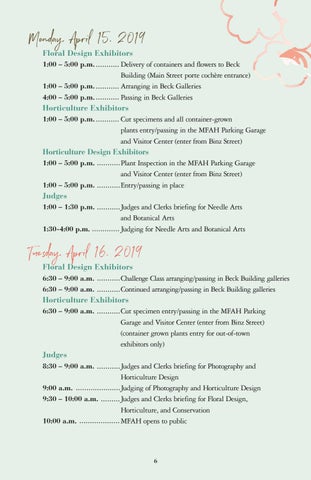 Florescence TIME Exhibitor's 指南 第 8 页