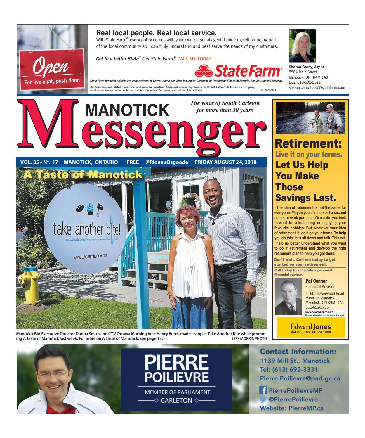 manotick messenger august 24 2018 by j morris issuu