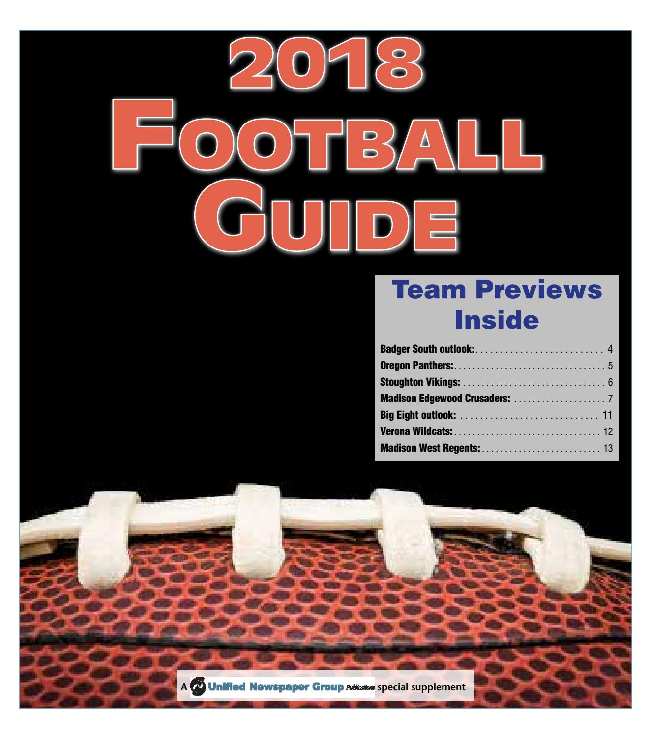 2018 Football Guide by Woodward Community Media - Issuu