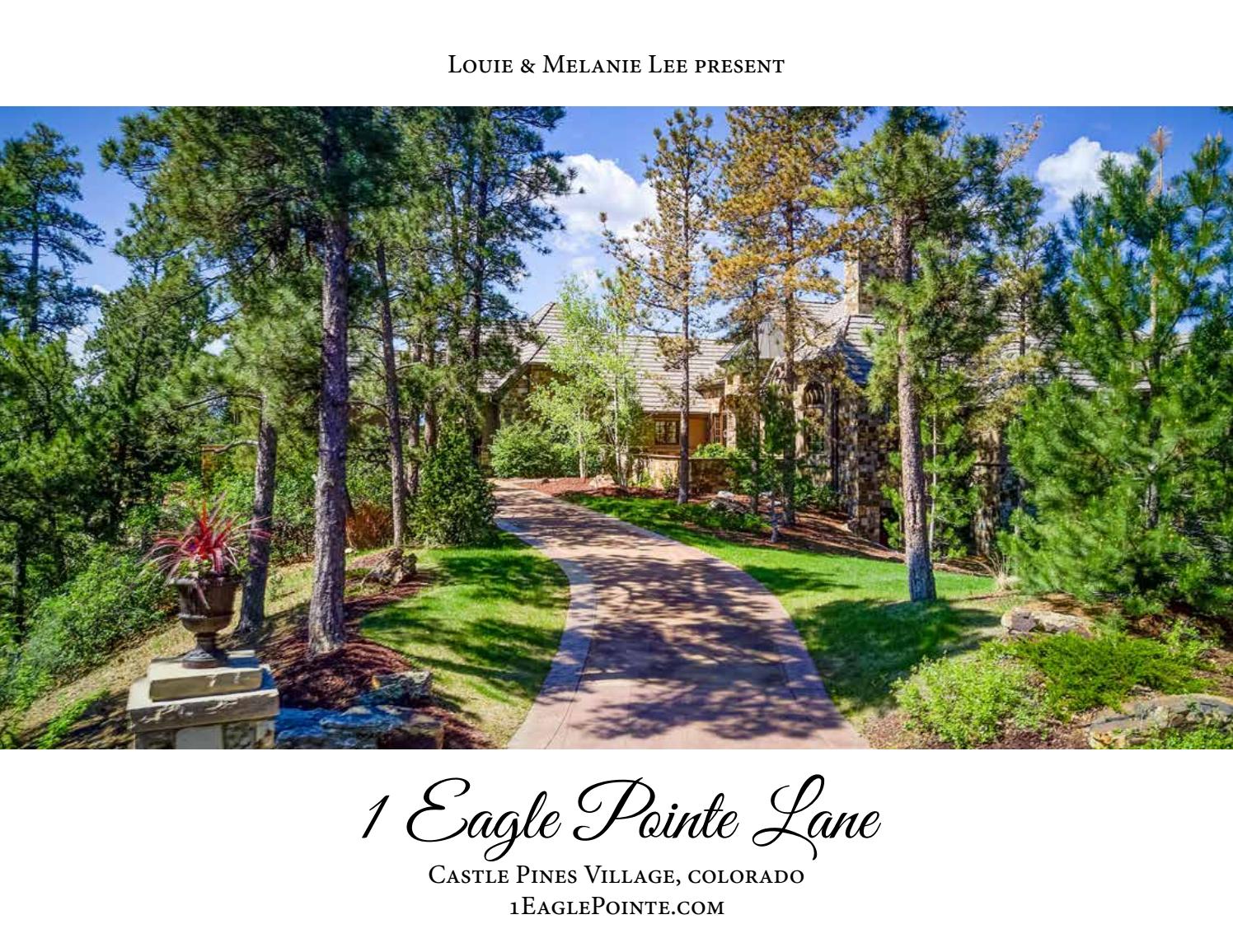 1 Eagle Pointe Lane Presented by Louie and Melanie Lee by