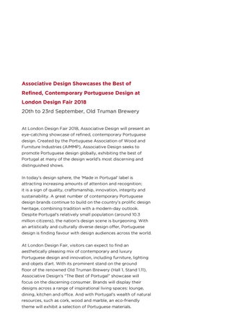 Associative Design - London Design Fair 2018 第 5 页