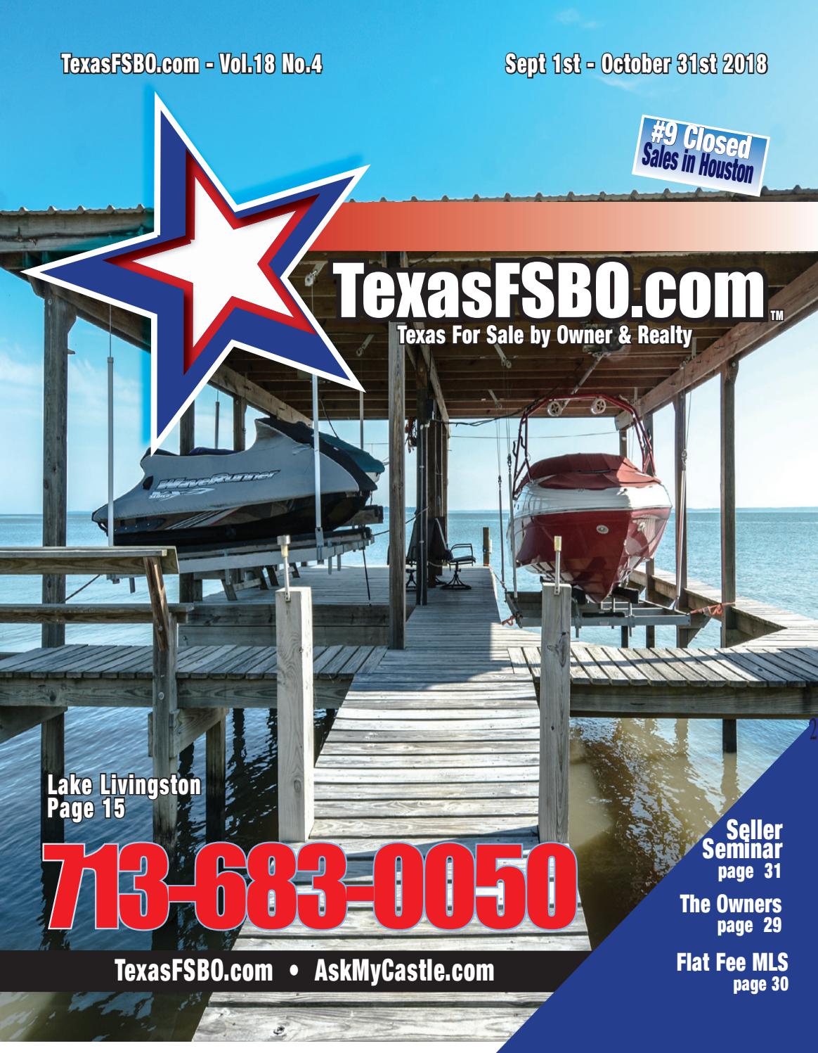 Texas For Sale by Owner Sept/Oct 2018 by Texas FSBO Issuu