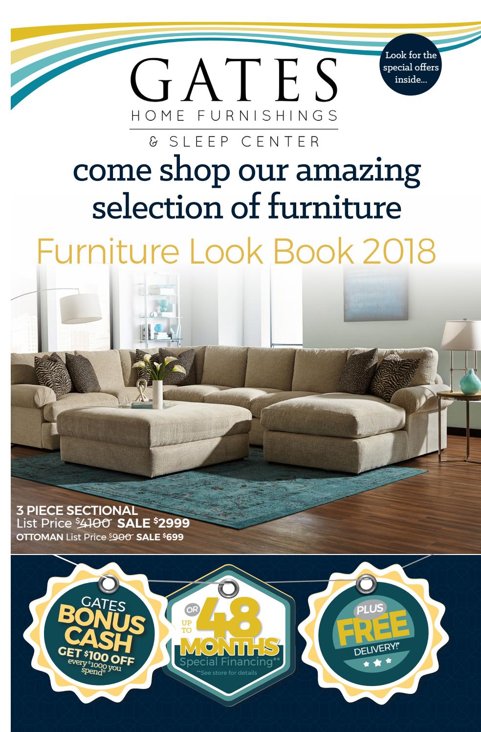 Gates Home Furnishings Fall Look Book 2018 by R&A Marketing Issuu