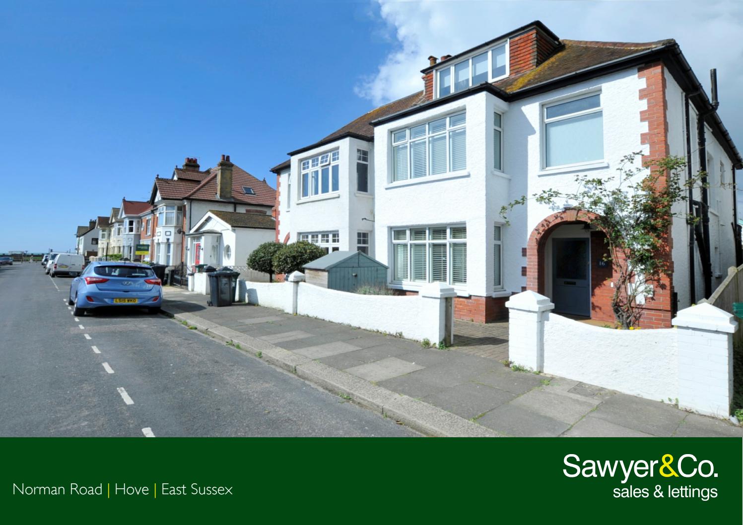 NORMAN ROAD, HOVE MOMENTS FROM THE SEAFRONT LARGE 5 BEDROOM SEMI