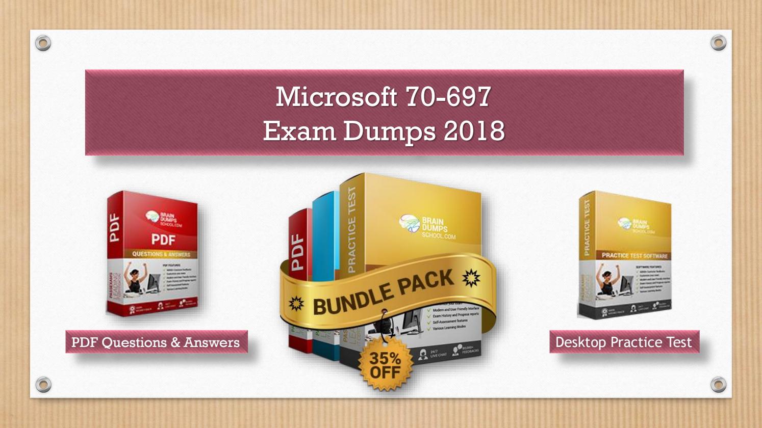 70-697 Exam Dumps PDF Questions for Instant Success by Katlyn Solomon - Issuu