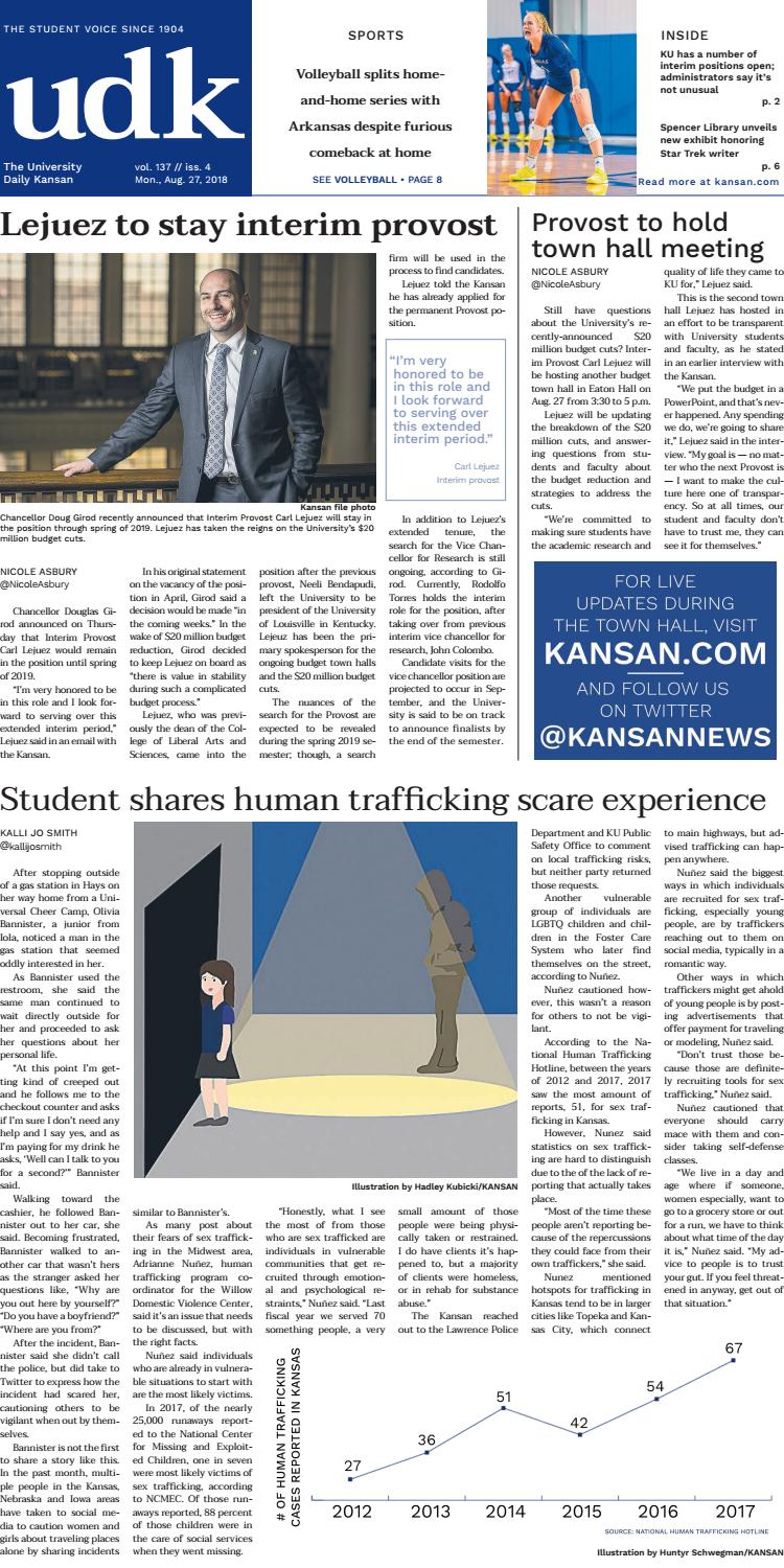 UDK 8/27/2018 by University Daily Kansan Issuu