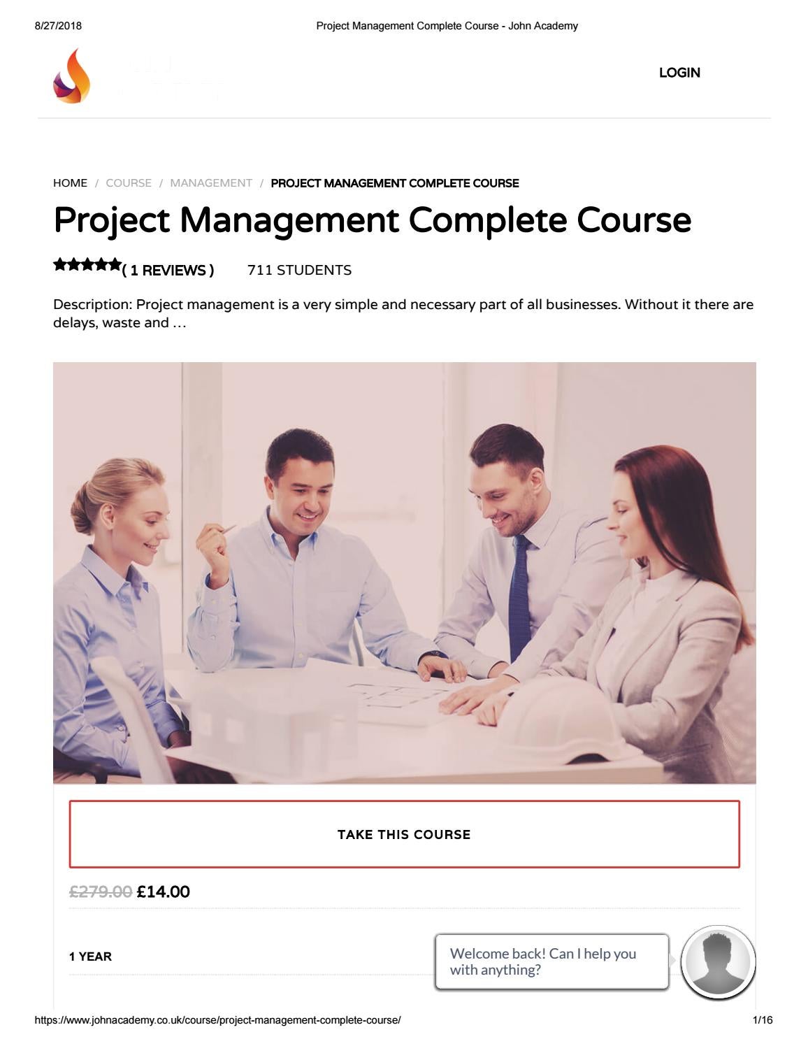 Project Management Complete Course John Academy By John Academy Issuu Project Management Complete Course John Academy By John Academy Issuu